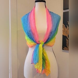 3/$30 - Vibrant Rainbow Scarf